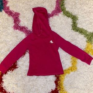 Adidas climalite pink hoody little girls sz 3t